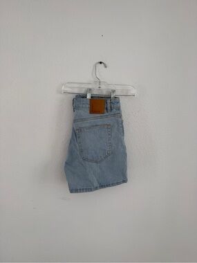 Scandinavian brand BikBok High-Rise Light Blue Denim Women’s Shorts